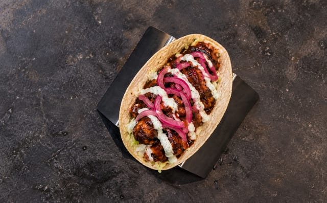 Jerk Chicken Taco.