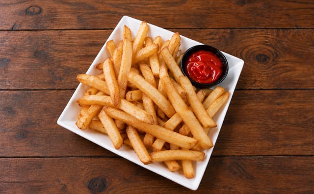 Plain French Fries.