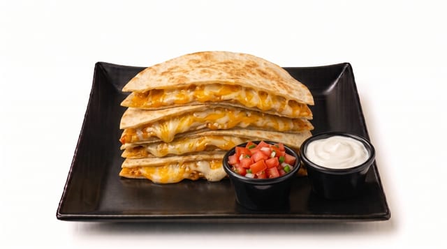Cheese Quesadilla.