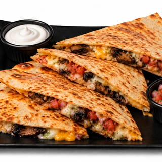 MUSHROOM QUESADILLA