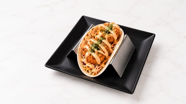 Crispy Shrimp Taco.