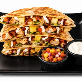 CHICKEN AL PASTOR QUESADILLA