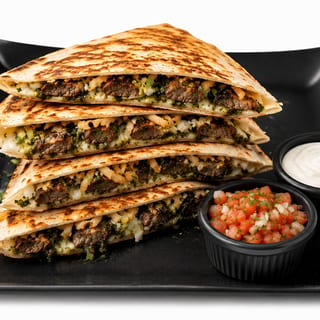 BEEF CARNE ASADO QUESADILLA